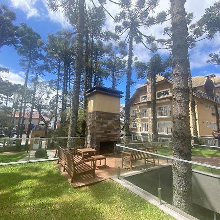 Excelente Apartamento Em Gramado/Rs No Condominio Casa De Pedra المظهر الخارجي الصورة