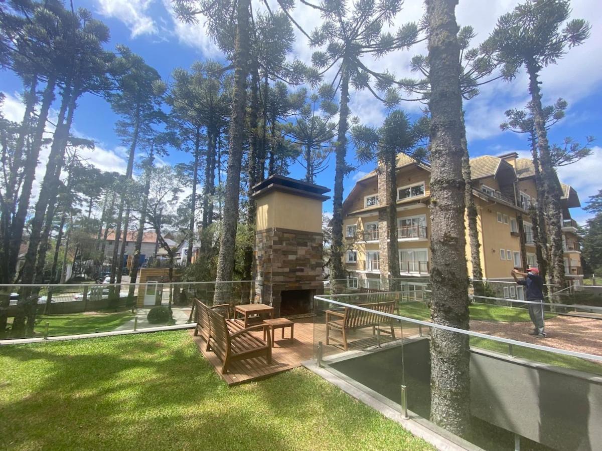 Excelente Apartamento Em Gramado/Rs No Condominio Casa De Pedra المظهر الخارجي الصورة